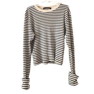 Brandy Melville Long Sleeve Striped Shirt